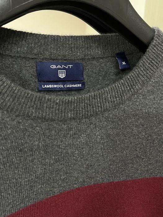 Pulover bărbați Gant, lână și cașmir