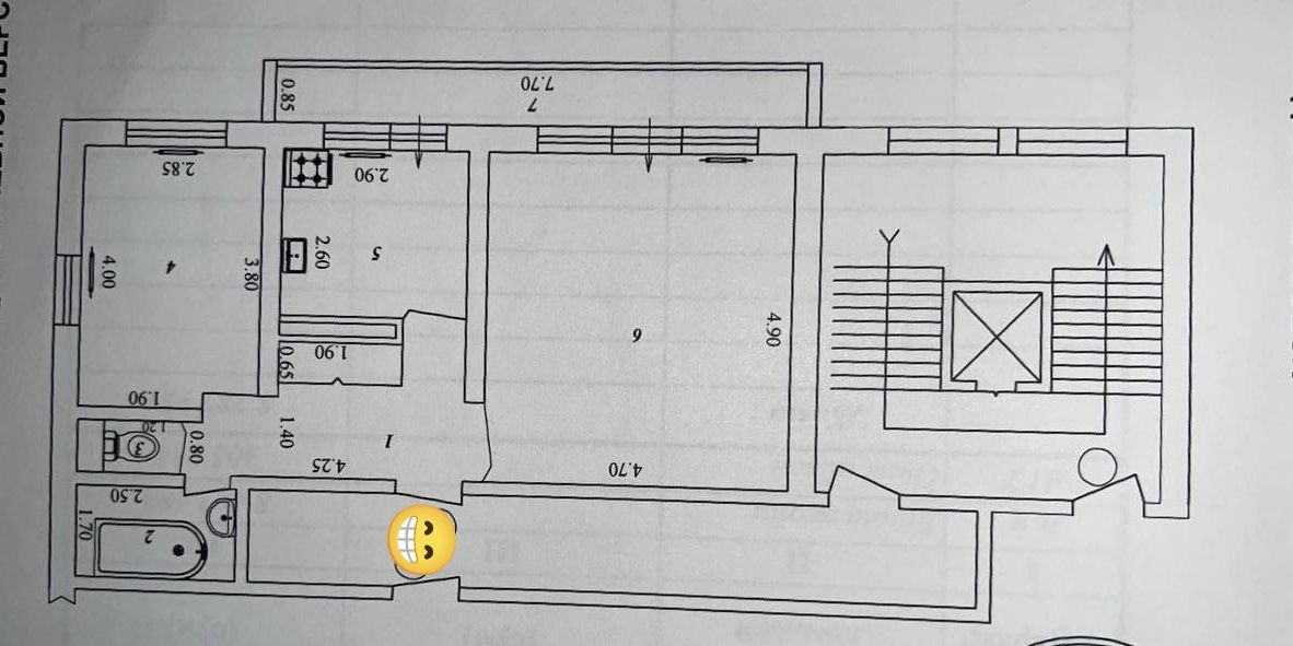 Продам свою квартиру на Паркентском (Риёзий) 2-6-9 в Ипотеку.