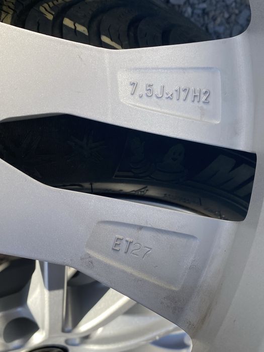 17 цола 5 х 112 мм Мерцедес , Ауди , Фолксваген , Шкода , Сеат , VW