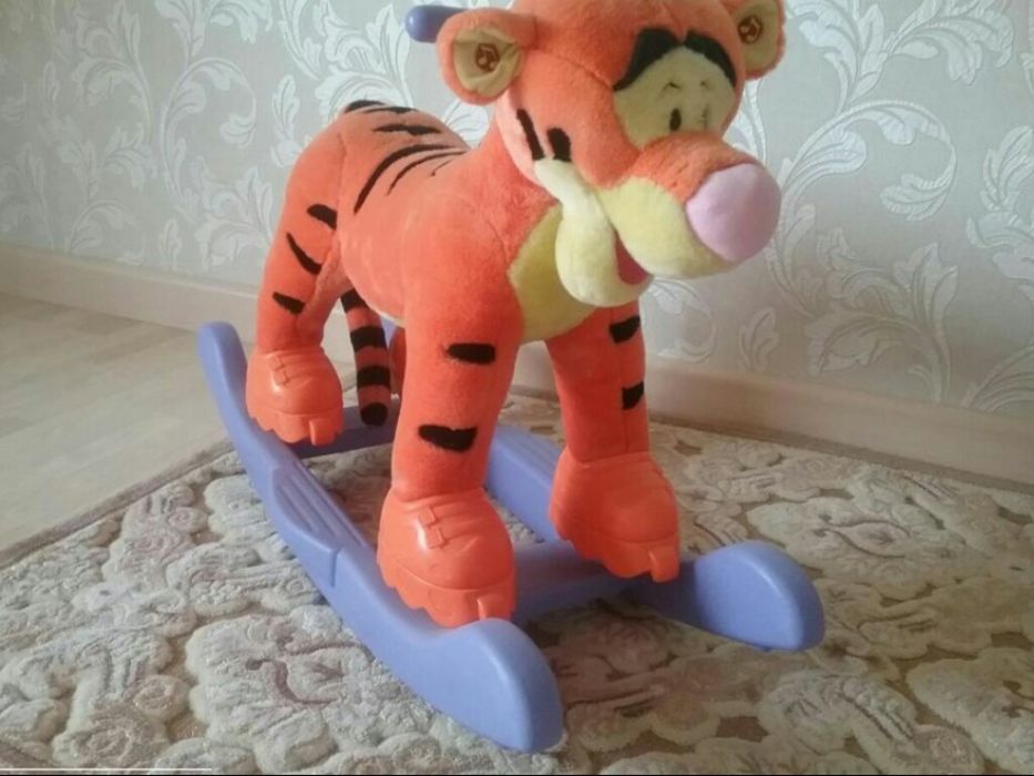 Качалка-каталка тигруля великан