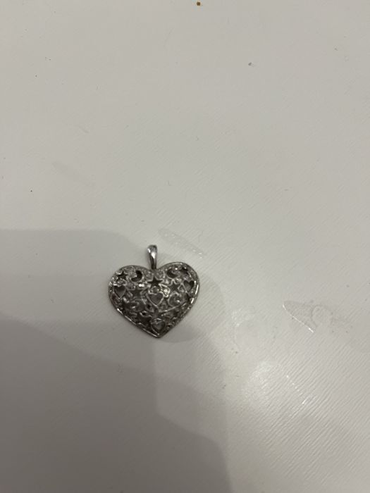 Medalion argint in forma de inima