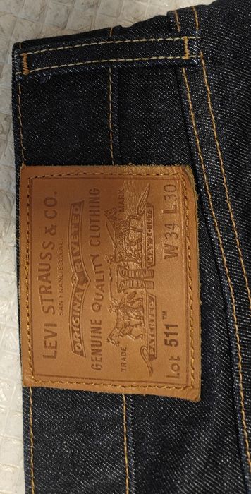 Blugi Levi s 511 (slim) 34x30, indigo (rinse)