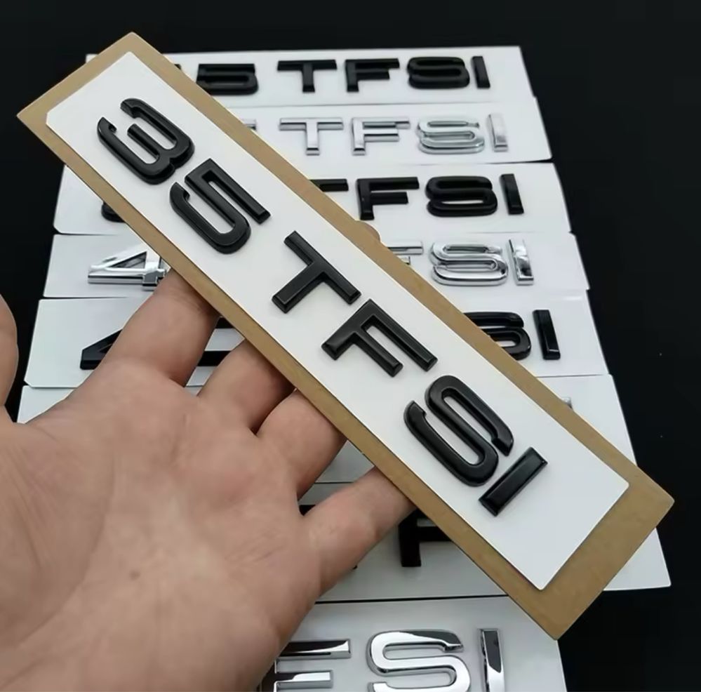 Embleme AUDI TFSI - 30 TFSI 35 TFSI 45 TFSI 50 TFSI 55 TFSI 60 TFSI