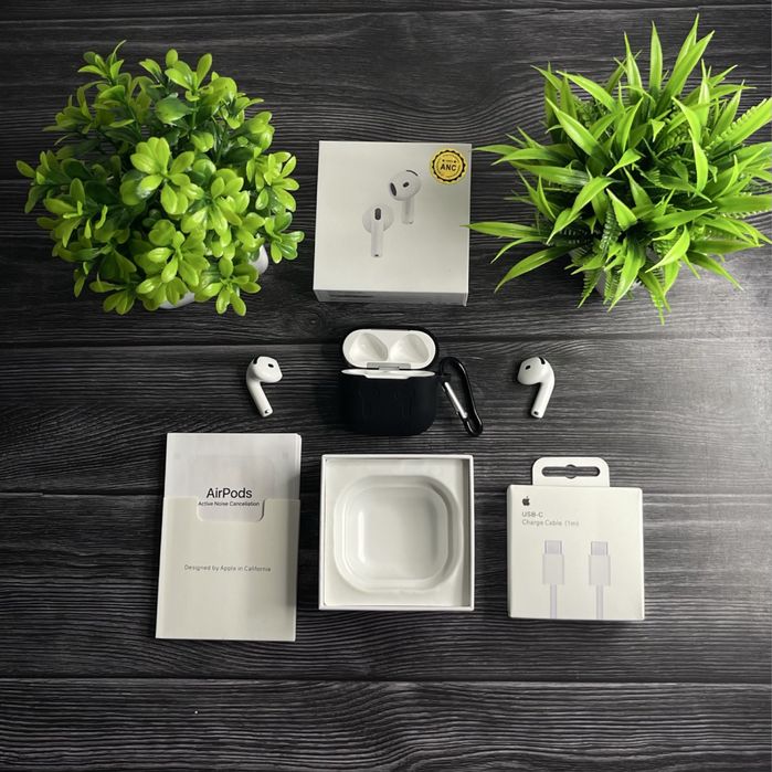  AirPods 4 + Чехол в Подарок 1:1 ANC Качество Как Оригинал