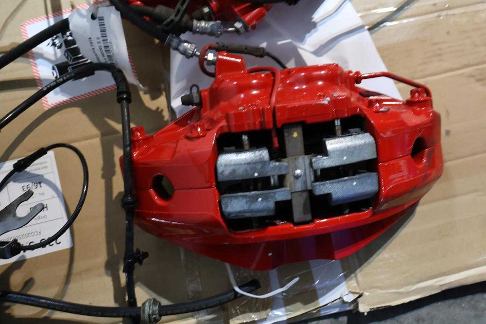 Etrieri spate M Performance roșii BMW Seria 3 G20 / G22 – set complet