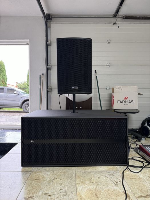 Subwofer RCF 9006 + Kart + Husă