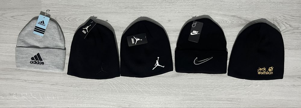 Зимни шапки nike,jordan,adidas