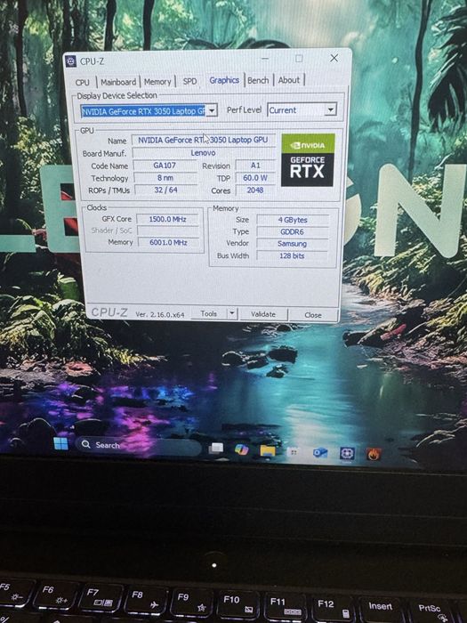 Lenovo Legion RTX 3050 RAM DDR5 64 GB Nvme 2TB