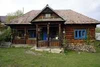 Casa lemn,stare f. buna in frumosul sat turistic Breb, 3500mp gradina