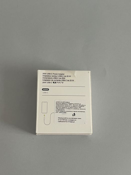 Нов оригинален адаптер за айфон 25W (iPhone 17) (Apple) Fast Charge