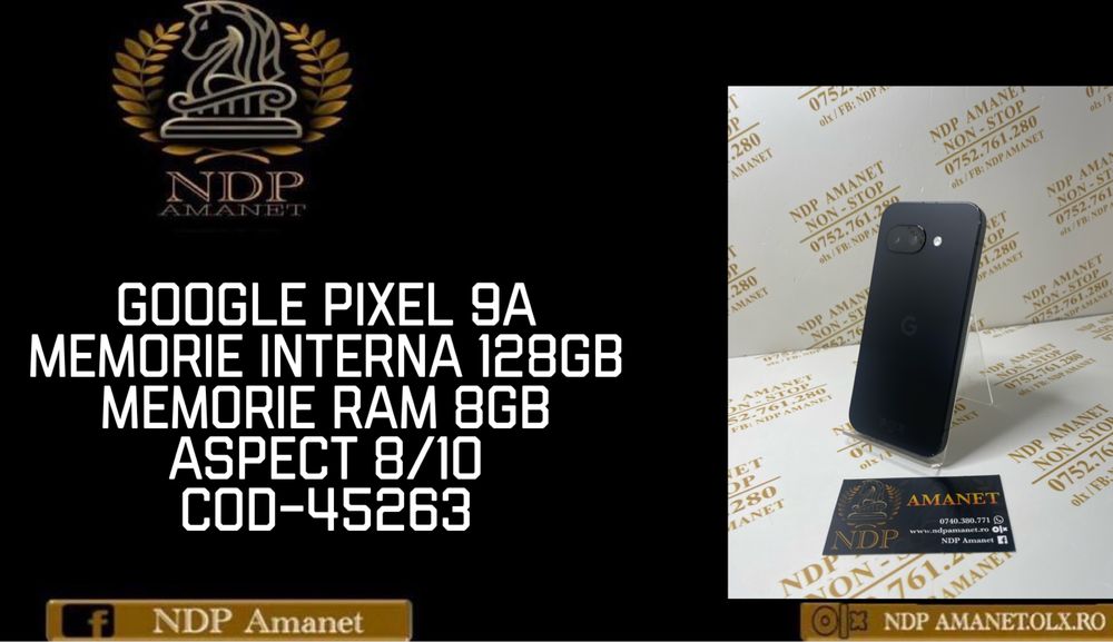 NDP Amanet Braila Google Pixel 9a( 45263)