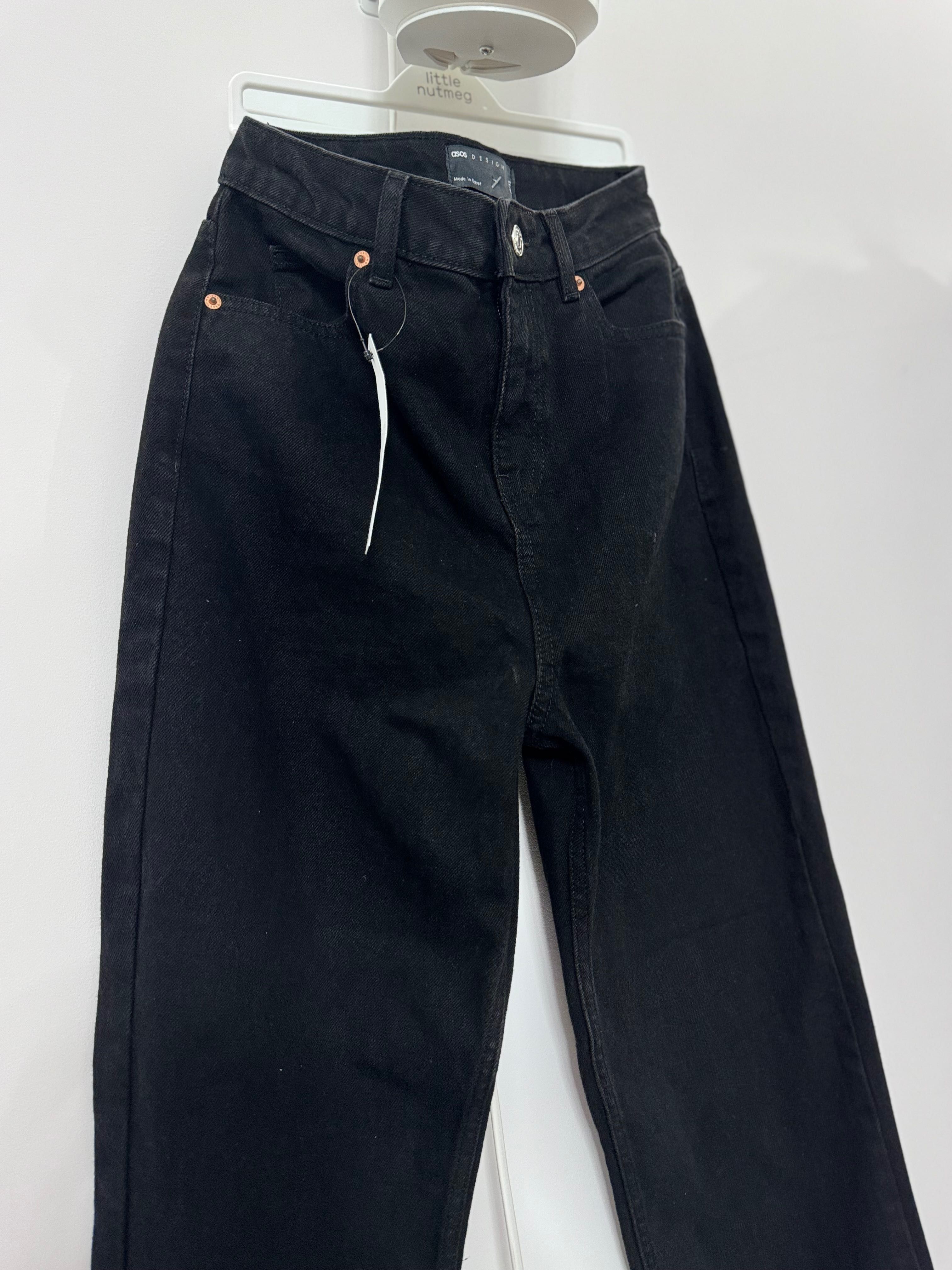 Дамски черни дънки ASOS xs