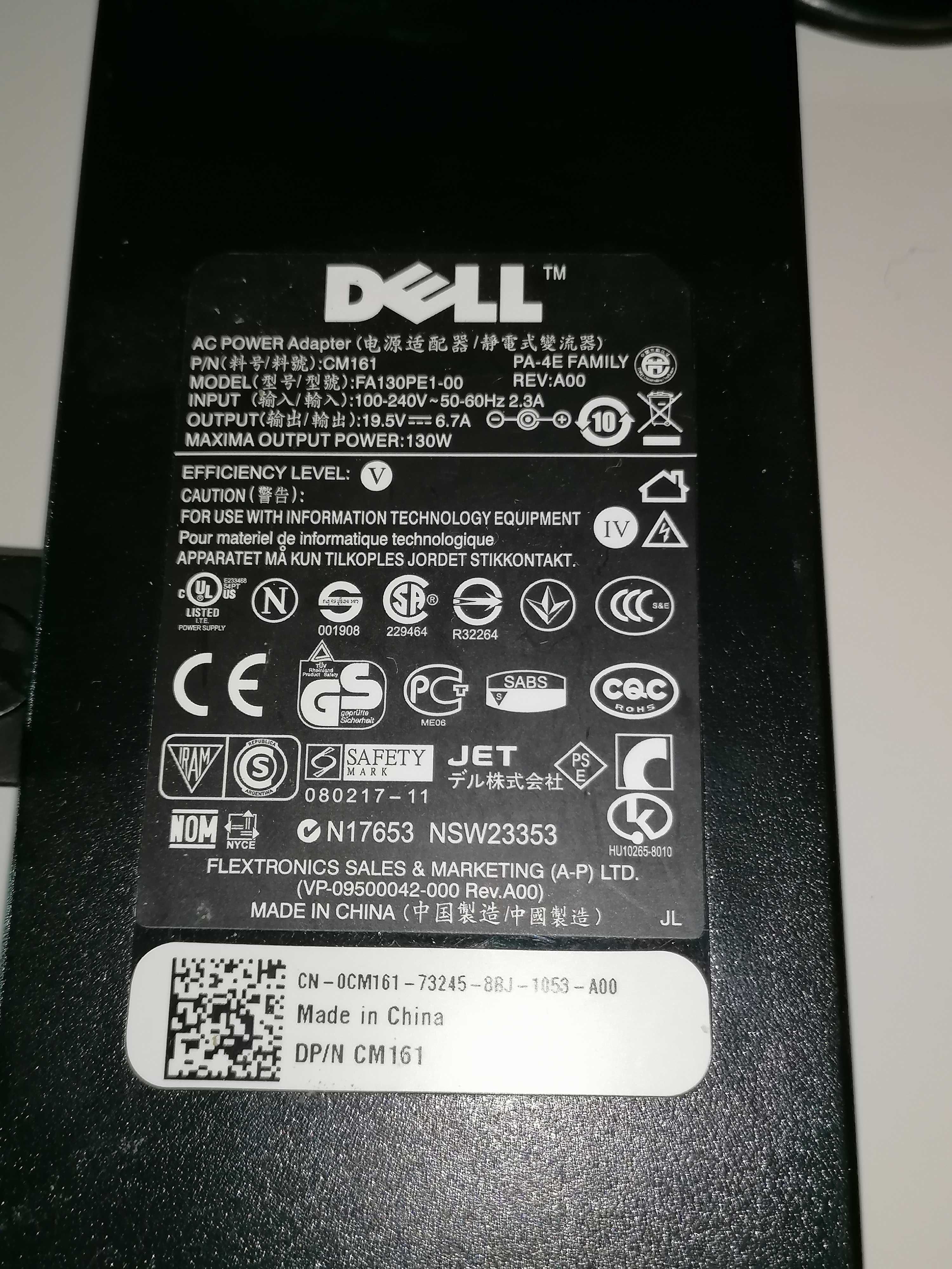 Incarcator Laptop DELL 19.5V 6.7A 130W