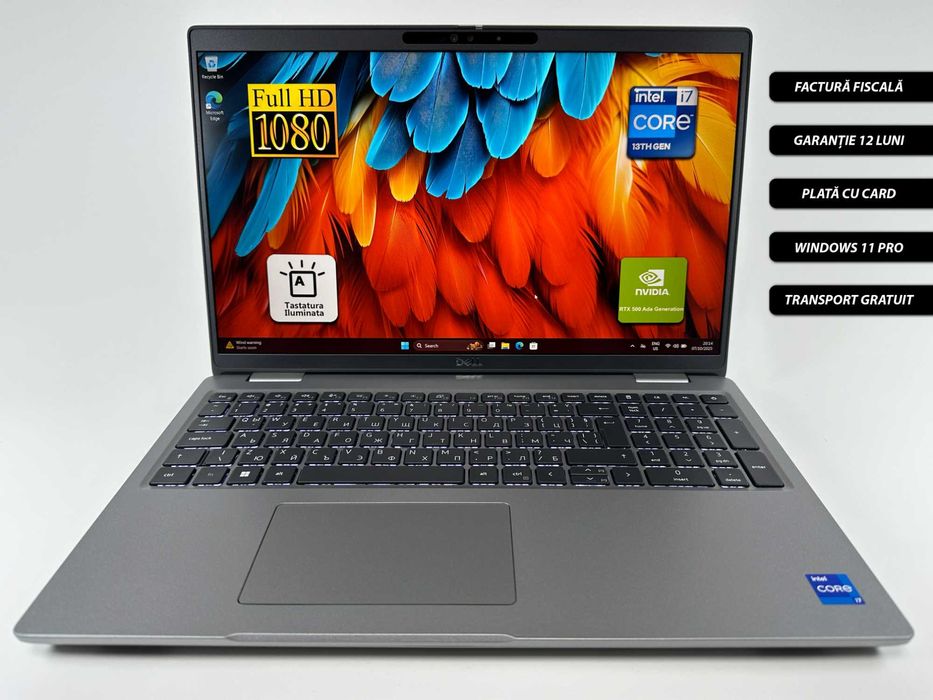 Laptop Dell Precision 3581 i7-13800H 64 GB 1TB ssd Nvidia RTX Garantie