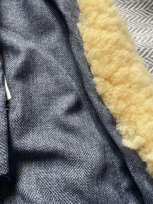 Чувалче за количка и маншон за топли ръце Kaiser, агнешка вълна