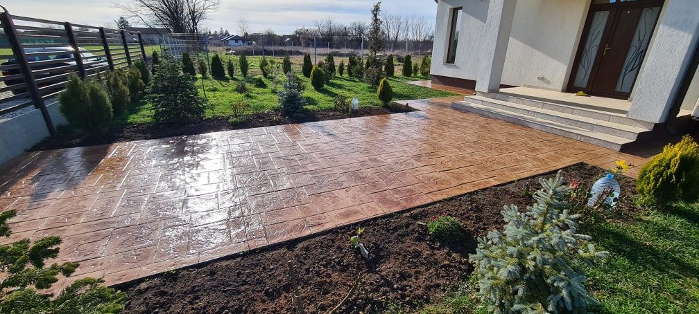 Lac Protector  Industrial pentru beton amprentat