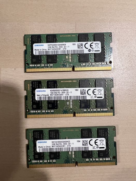 Samsung 16 GB DDR4-2666 - висококачествена памет за лаптоп