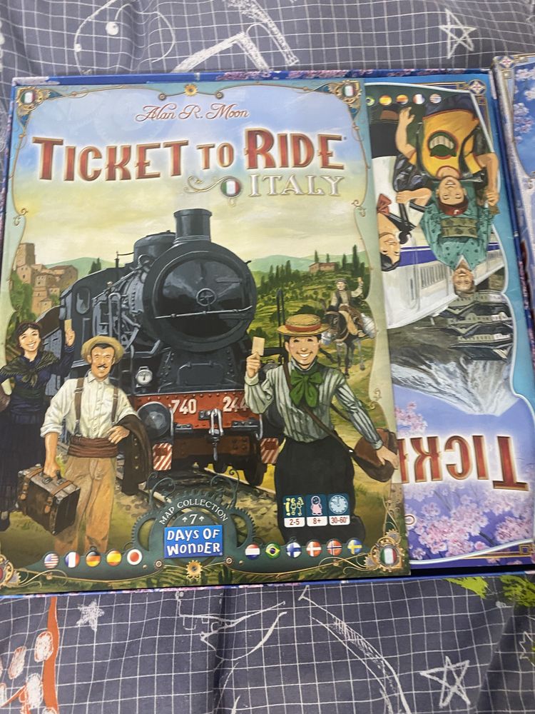 Joc de societate/ board game- extensie Ticket to Ride - Japan + Ital
