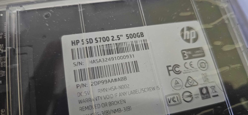 ssd 500 gb  hp extern