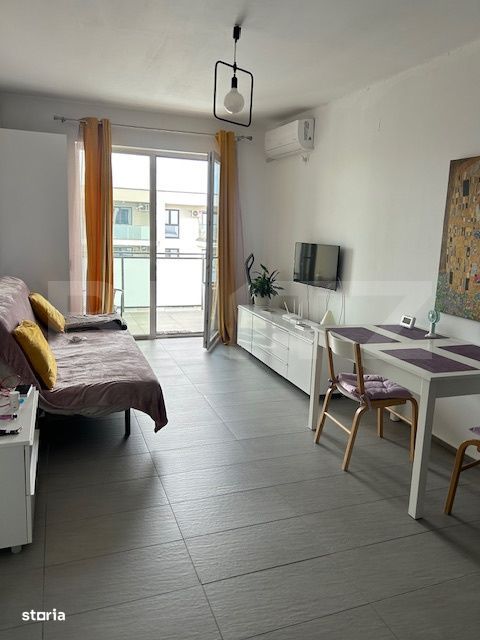 Apartament cu 2 camere, 47 mp, etaj 10/10, parcare subterana, zona Bun