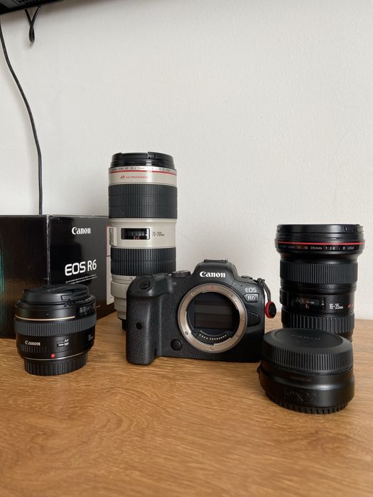 Canon R6 + obiective