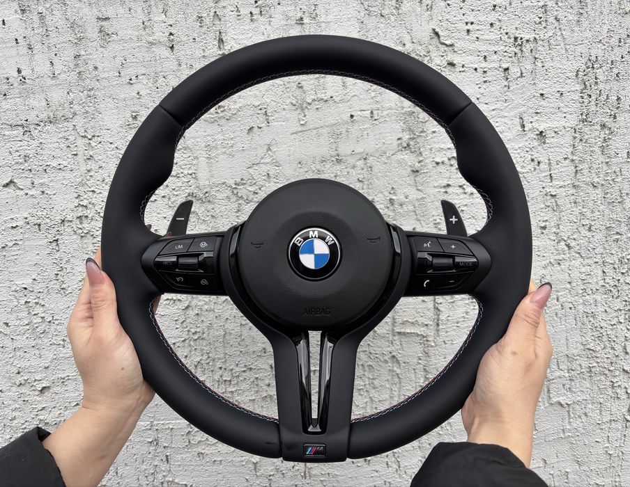 Руль на BMW M3 F30 F15 F16 F20 F25 Ф30 без обогрева чёрный