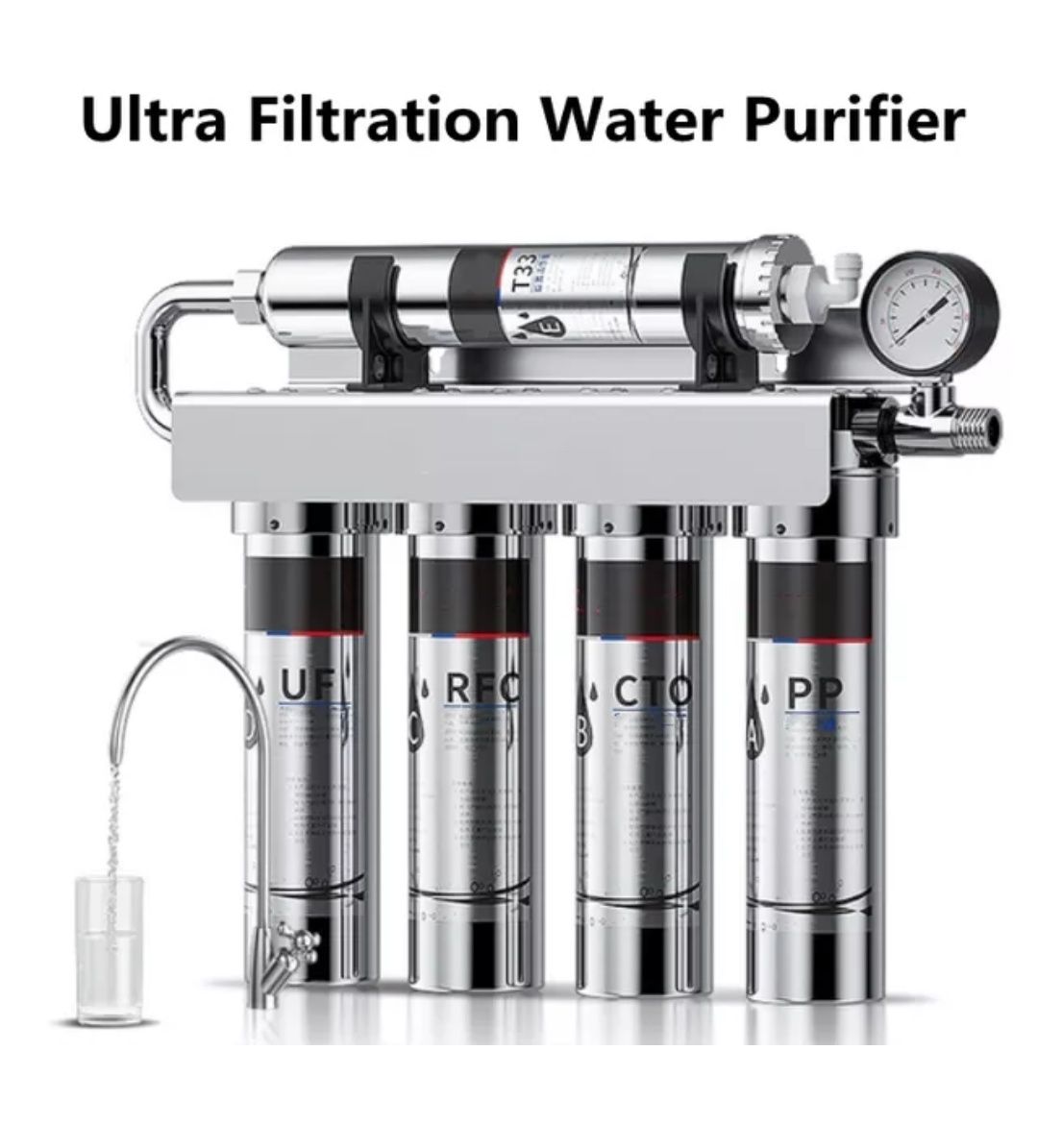 Сув фильтрлари 2-5 поғонали filtr. Фильтр для воды из нержавеющей.