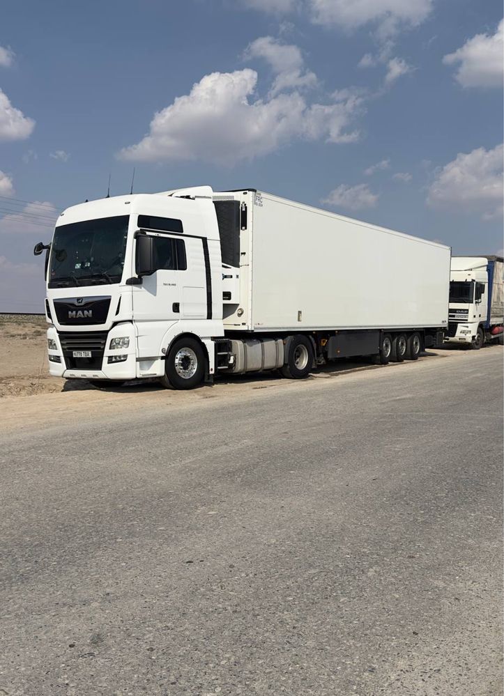 MAN TGX 2018 REF SCHIMITZ xolati alo darajada