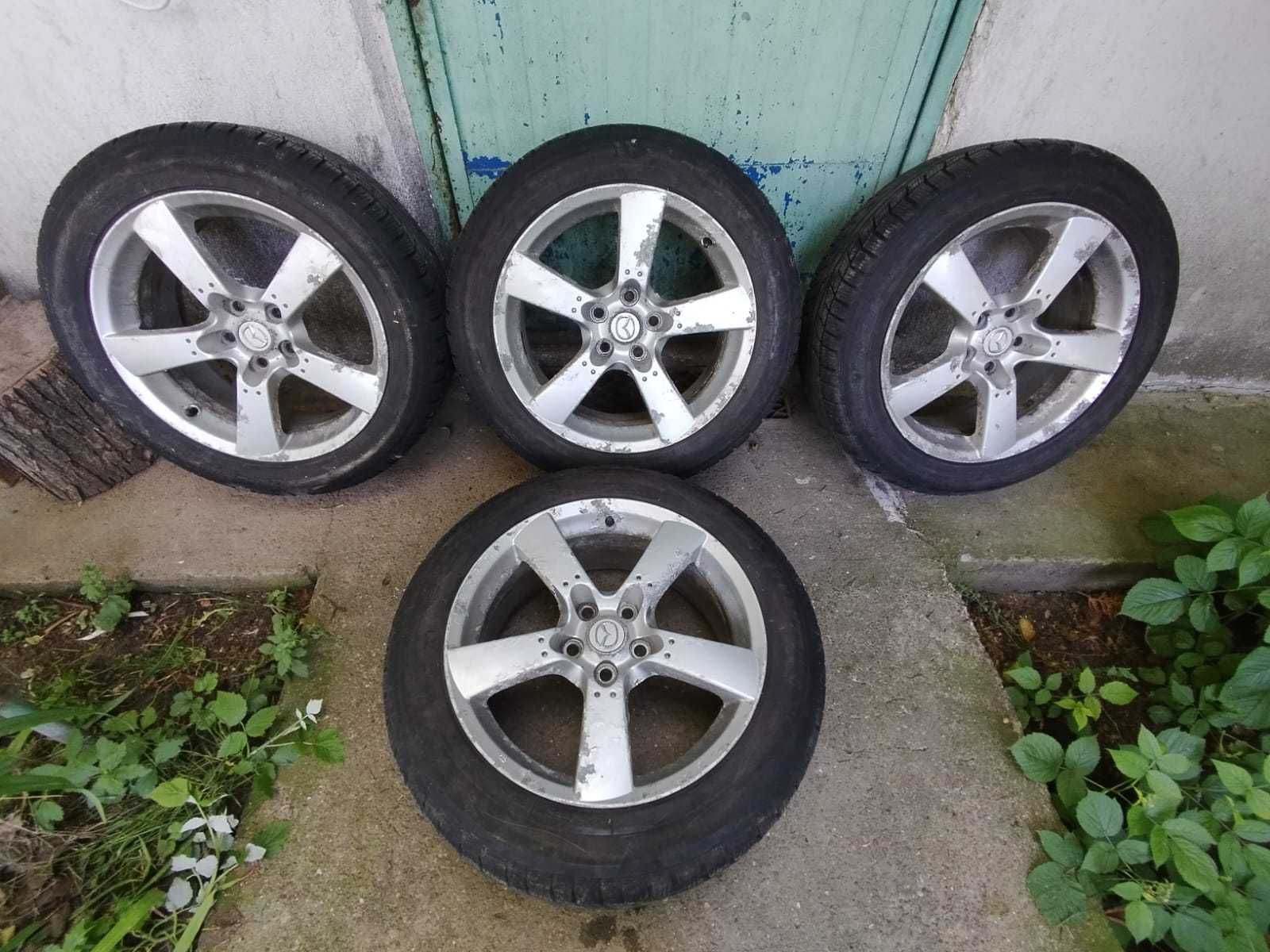 jante R18 Mazda, Mitsubishi Outlander cu cauciucuri  225/55/R18