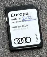 card SD navigatie Audi 2024 MHS2