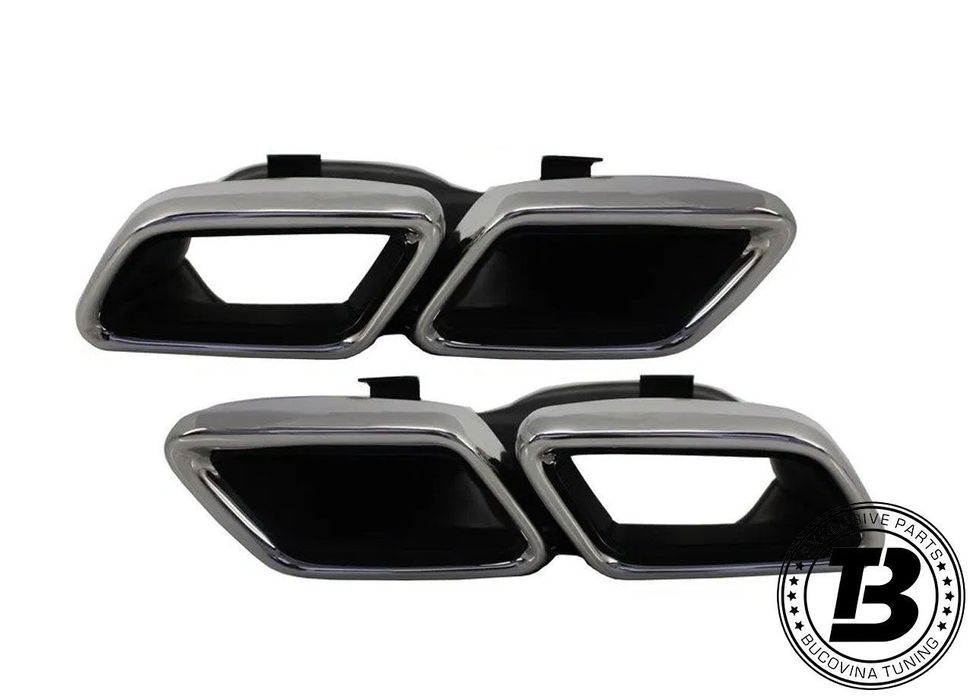 Difuzor Bara Spate cu Ornamente compatibil cu Mercedes C Class C205 C63 Design
