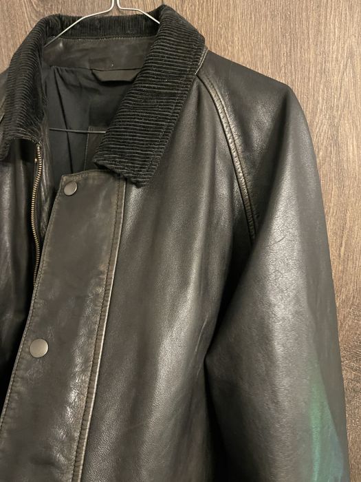 geaca piele Massimo Dutti