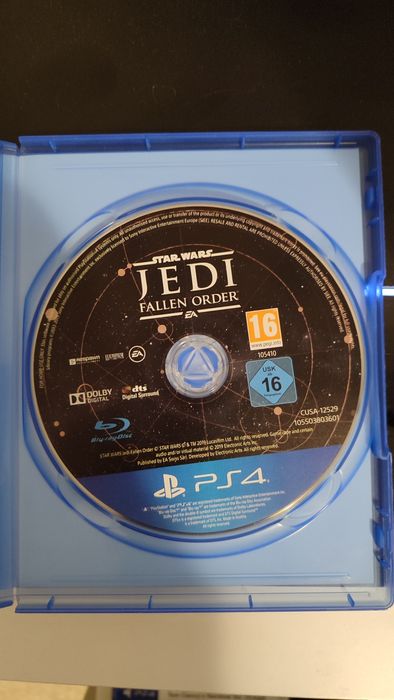 Диск Ps 4 jedi fallen order