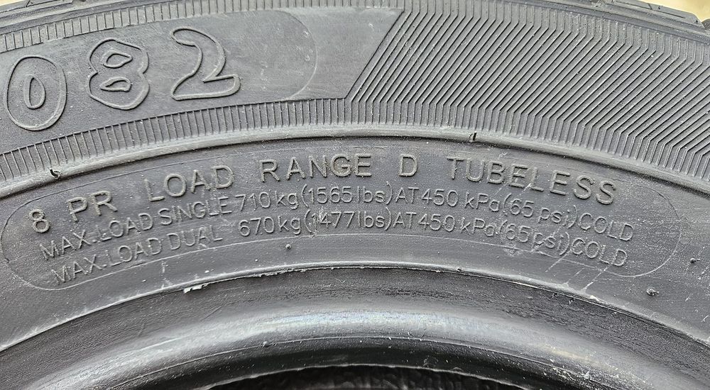 165 R13C (165/80 R13C), 96N, JOURNEY, Anvelope remorca M+S