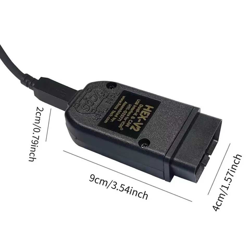Автодиагностика HEX-USB-V2 за VAG.COM VCDS 24.7 за VW/AUDI/SKODA/SEAT