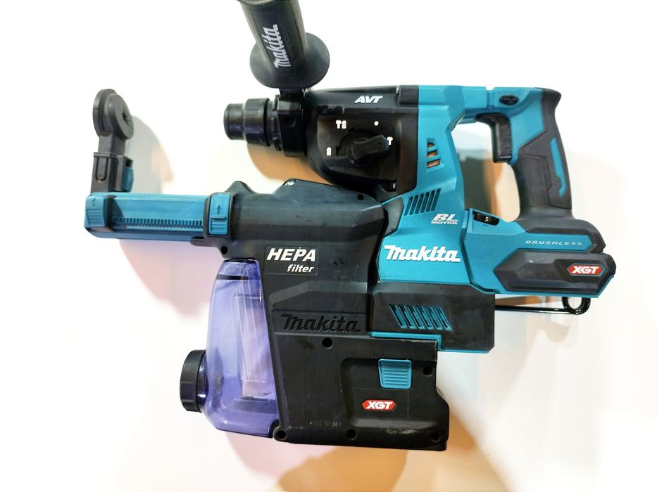 Makita HG003G + Makita DX12, rotopercutor SDS cu aspirator