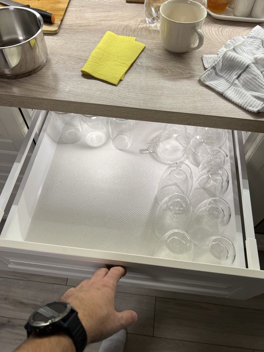 Corp dulap bucatarie method ikea + sertare + leduri - fara fronturi