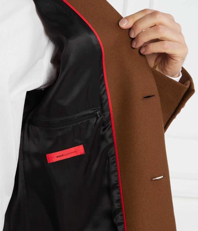 Palton slim 54 XL XXL de lux Tommy Hilfiger NOI lana si casmir