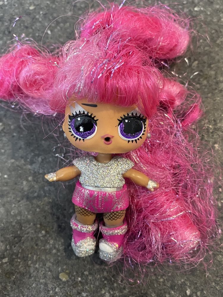 Lol Surprise Remix Hair Flip куколка “Stix Queen” из глитер кукол.
