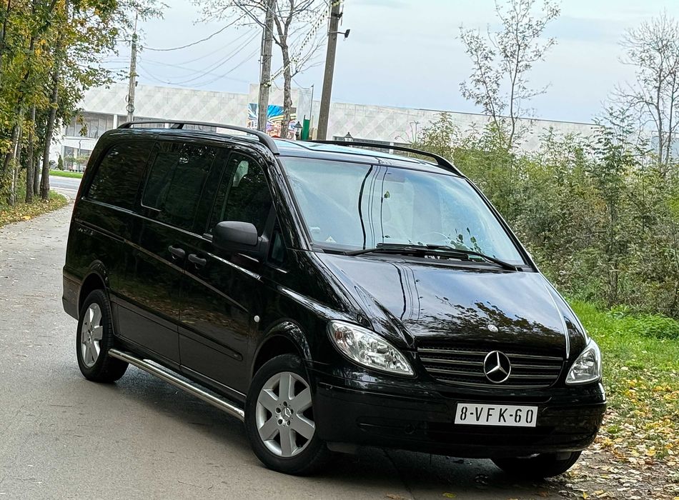 Mercedes Vito 2009 Autoutilitara 6 Locuri AC 115CDI IMPECABIL KM REALI