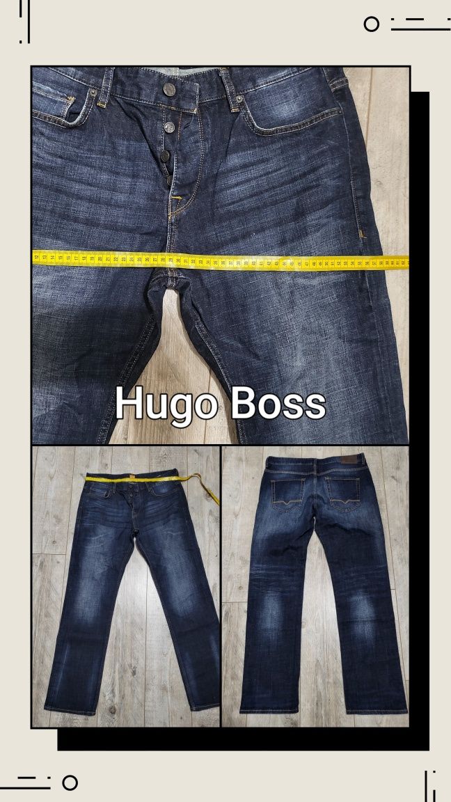 Мъжки дънки оригинални D&G Hugo Boss, Reply,Baldaserini