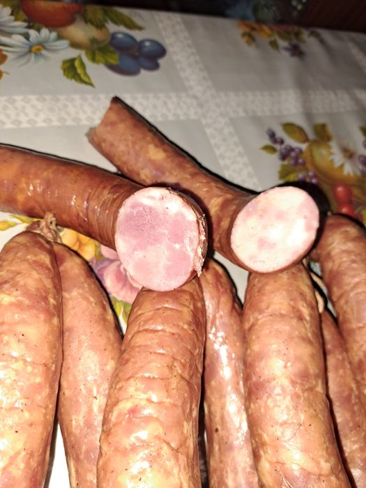 Колбаса домашняя из мяса!