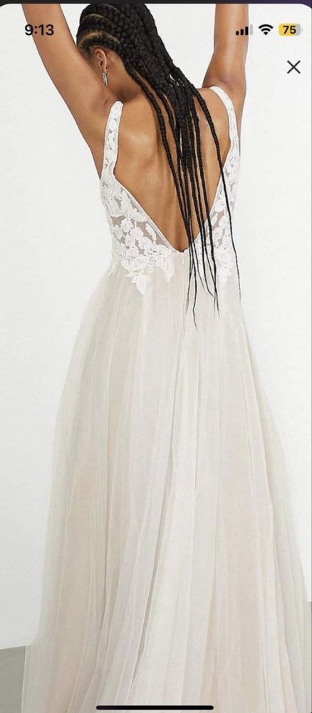 Булчинска рокля Asos Design