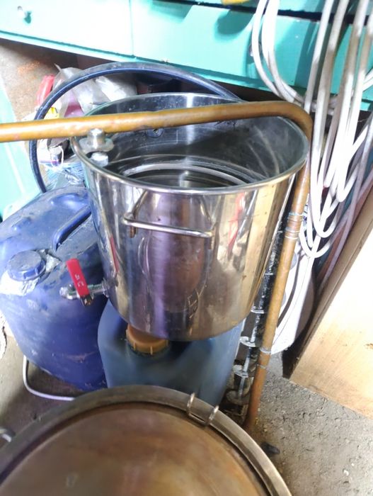 Cazan de tuica inox cu cupru 50 L