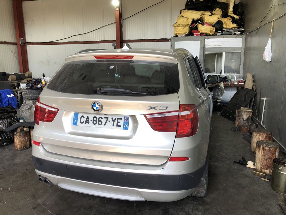 Bmw x3 f25 3.0d 258hp НА ЧАСТИ ( бмв х3 ф25 3.0д 258 )