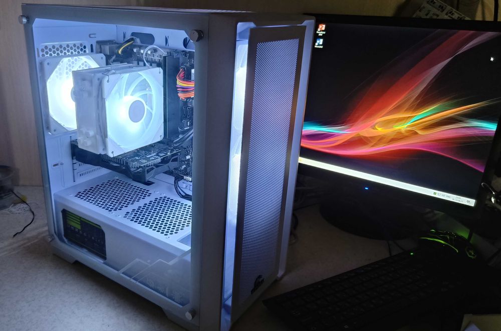 Системный блок Gigabyte H470M/i5-10400/DDR4-16Gb/SSD 512Gb/GTX 1050Ti