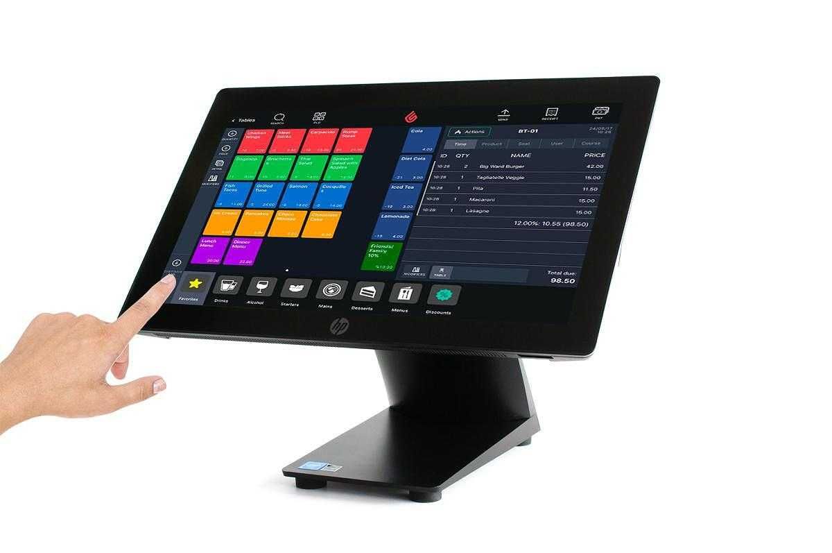 POS с-ма за магазин/заведение HP RP9 15.6" Touch i5-6500/8GB/256GB SSD