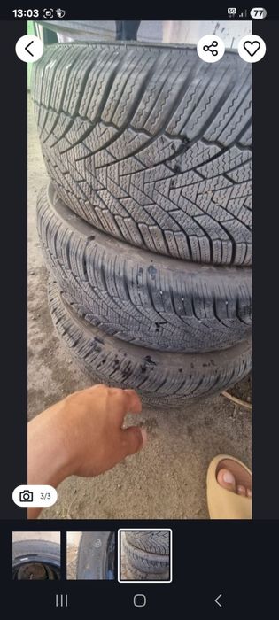 Продам резину всесезонная липучка