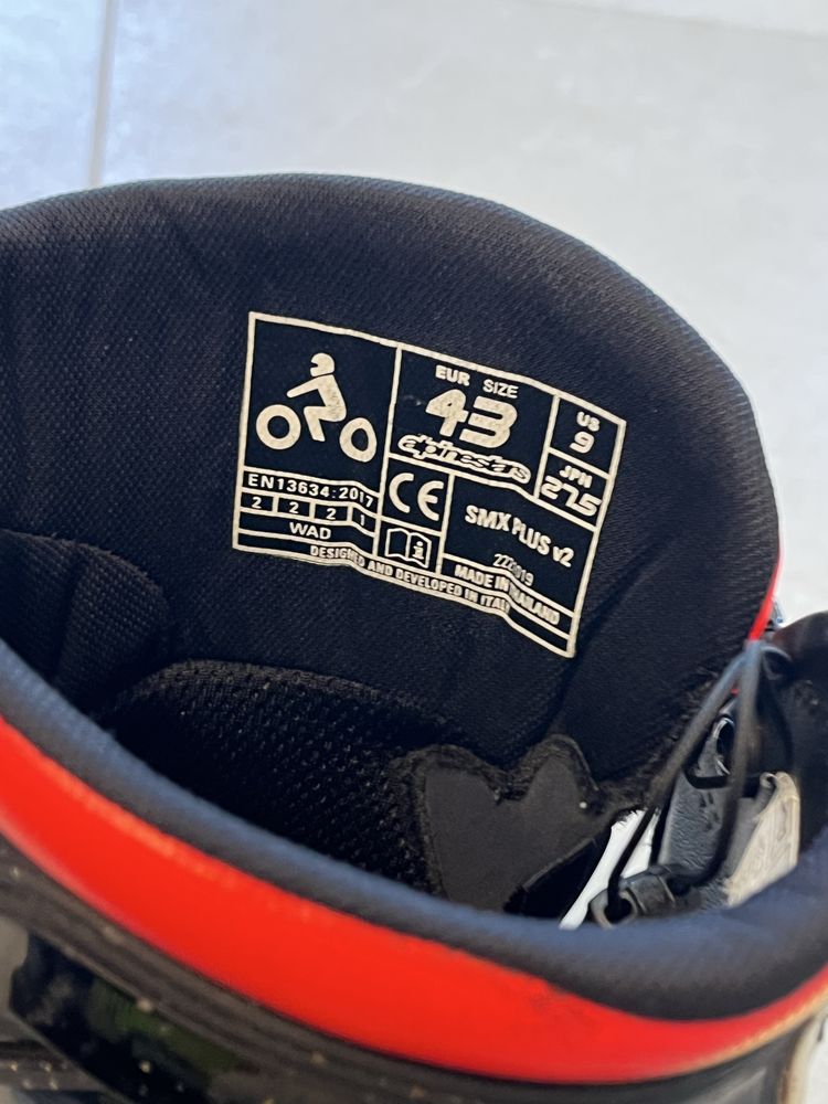Alpinestars SMX Plus v2 пистови ботуши