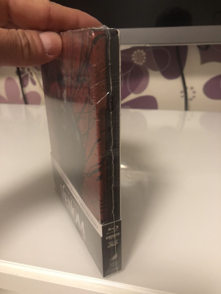 Vand Venom steelbook blu ray 4K+3D+2D sigilat
